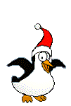pinguino cappello natale.gif